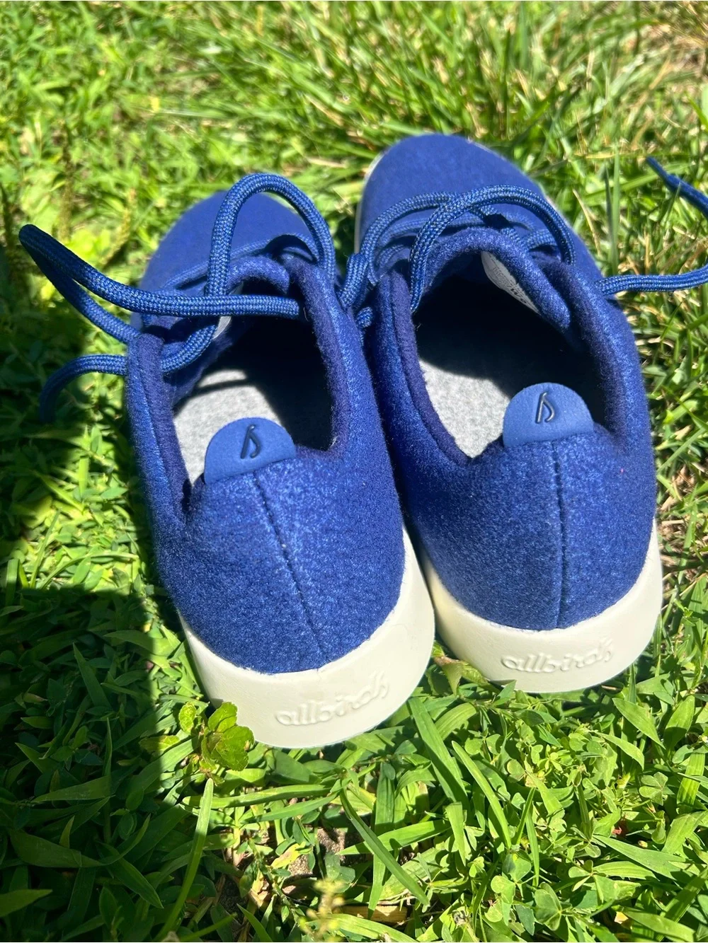Allbirds Wool Runners Hazy Cobalt Merino Wool NWOT Sneakers size 9